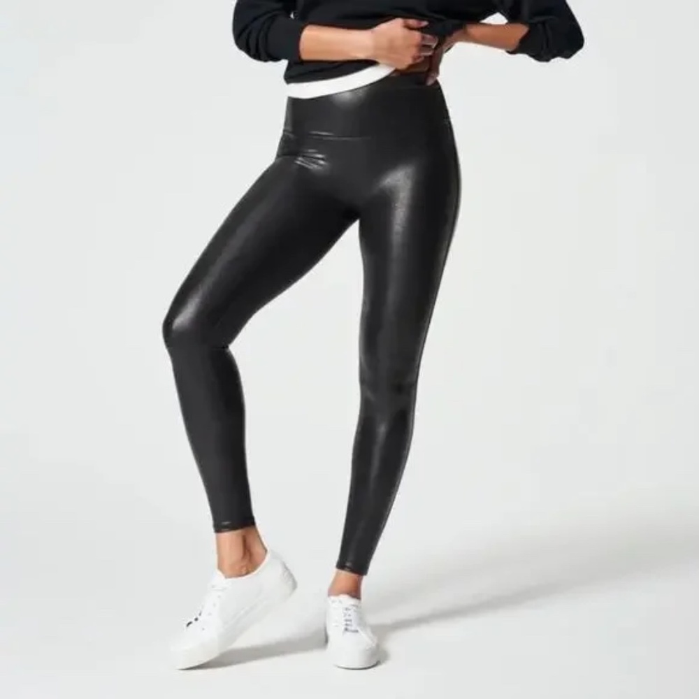 Spanx Faux Leather Leggings